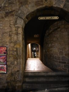 South Gray's Close in Edinburgh