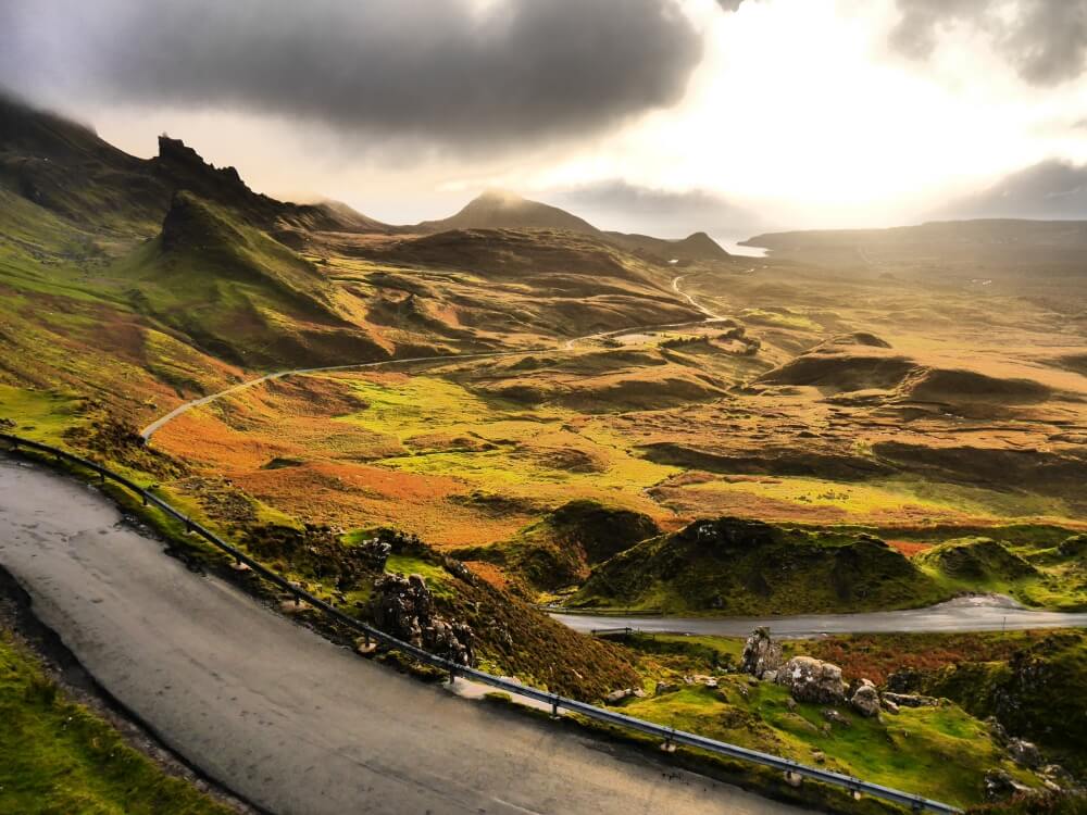 Sonnenaufgang im Quiraing